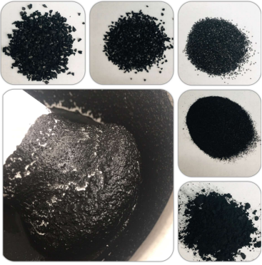 Crushed carbon